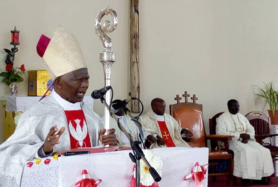 CONGRATULATIONS FOR 35 YEARS OF BISHOP - BISHOP TARCISIUS NGALALEKUMTWA
