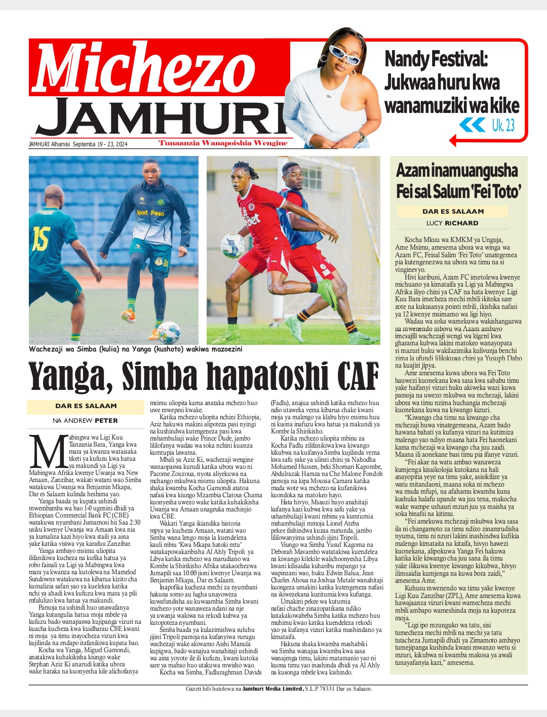 Jamhuri Sport